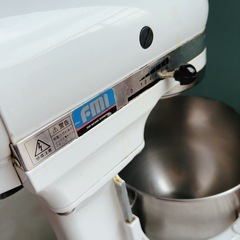 キッチンエイド スタンドミキサー 3種アタッチメント KSM7WH 6.9L 100V 400W 50/60Hz 卓上ミキサー ステンレスボウルの画像