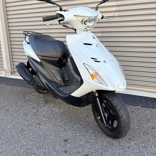 4260.低走行で即戦力　アドレスv125s シート新品　千葉県柏市　即日配送、自走引き取りも可能