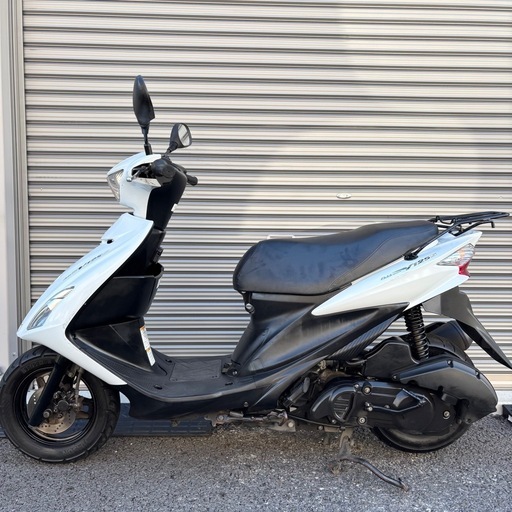 4260.低走行で即戦力　アドレスv125s シート新品　千葉県柏市　即日配送、自走引き取りも可能