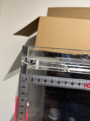 受取先決まりました。オーバーフロー水槽セット