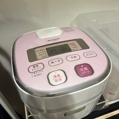 ジャー炊飯器SHARP  KS-G5E1の画像