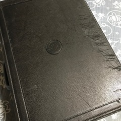 スーパーレア オールドグッチ パイロットケース トランク ブラックレザーの画像