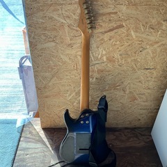 エレキギター🎸AriaProIIMagnaアリアプロ楽器ソフトケース付き器材青茶色の画像