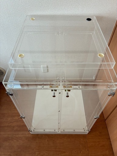 鳥、インコ、爬虫類用のケージ+アクリルケース 