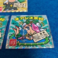 LOTTEご当地ビックリマン西日本編/長崎、滋賀シールの画像