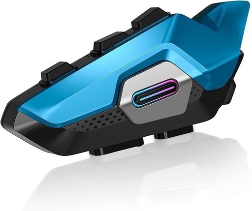 バイク インカム 2人同時通話 メッシュ通信 防水 1500mAh