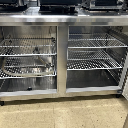 6561【程度良好】ホシザキ 業務用台下冷凍冷蔵庫RFT-150SNF-R-TH 6561【程度良好】ホシザキ 業務用台下冷凍冷蔵庫(1凍1蔵) RFT-150SNF-