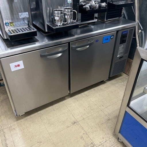 6561【程度良好】ホシザキ 業務用台下冷凍冷蔵庫RFT-150SNF-R-TH Amazon | 業務用テーブル形冷凍冷蔵庫(内装カラー鋼板) ホシザキ