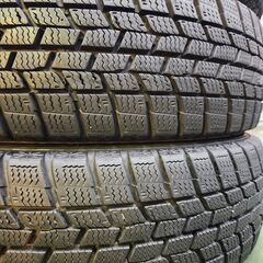 155/65R14　スタッドレスタイヤ４本セット　GOODYEAR ICENAVI6　2019年製　7部山の画像