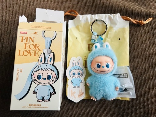 POPMART PIN FOR LOVE ぬいぐるみ ラブブ イニシャル　K LABUBU PIN FOR LOVE ぬいぐるみ ラブブ イニシャル 【K】
