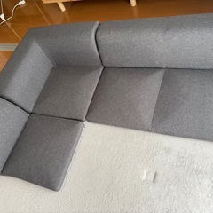 カバーリングローソファ3点セットの画像