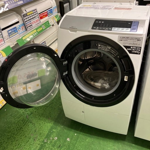 HITACHI ドラム式洗濯乾燥機 BD-SV110BL 2018年製