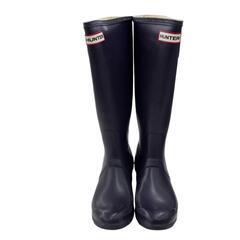 186000 HUNTER ハンター ロングレインブーツ W23499  38 パープル [0000000000866]の画像