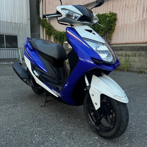 ヤマハ　シグナスX SEA5J ブルー／ホワイト　実働　動画あり　大阪