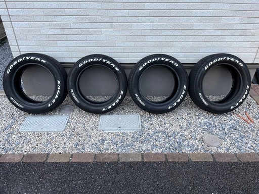 ホワイトレター　ナスカー　グッドイヤー　17インチ