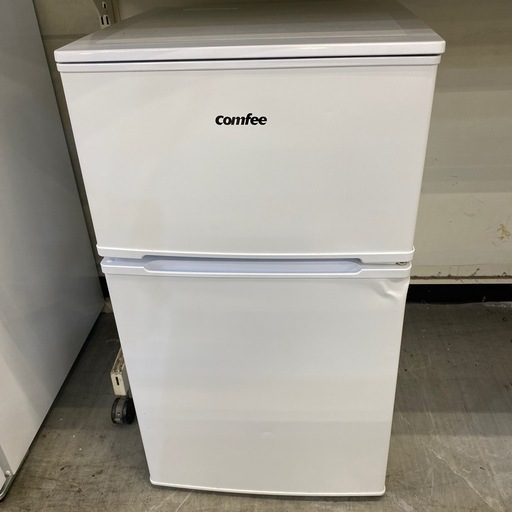 comfee 2ドア冷蔵庫 RCT90WH 2021年製 90L