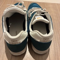 【スニーカー27.5cm】ニューバランスNew Balance グリーン の画像