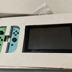 Nintendo Switch 本体　どうぶつの森デザインの画像