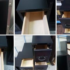 I34　階段箪笥　左右　２個セットの画像