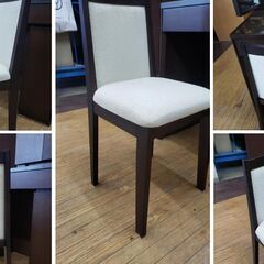 I35　美品　丸藤　照明付き　三面鏡ドレッサー＆椅子セットの画像