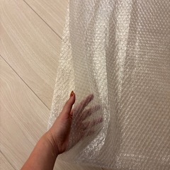 大きな袋型プチプチクッションシート5枚組の画像