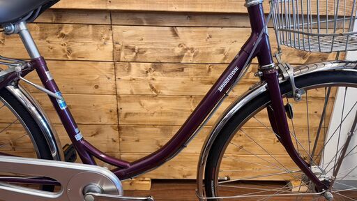 中古整備品. 26インチ自転車 ブリヂストン プロムナード 26インチ オートライト内装３段付き