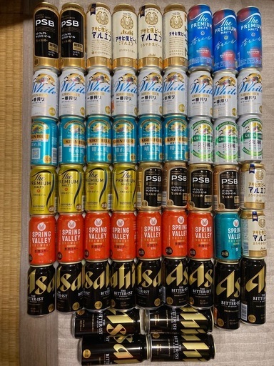ビール 58本