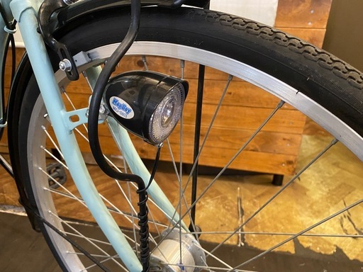 LEDオートライト】6段26インチ自転車 (猫の手堂Cycle) 庄内緑地