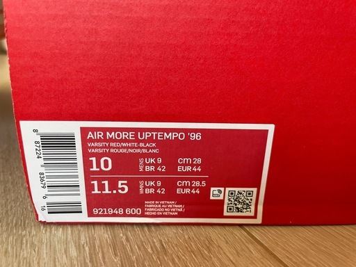 NIKE Air more up temp Chicago