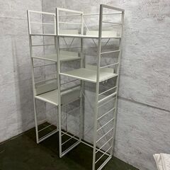 【ジモティ限定特価】 NITORI ニトリ 家電ラック TA001 ホワイト A0470Gの画像