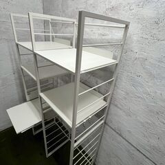 【ジモティ限定特価】 NITORI ニトリ 家電ラック TA001 ホワイト A0470Gの画像