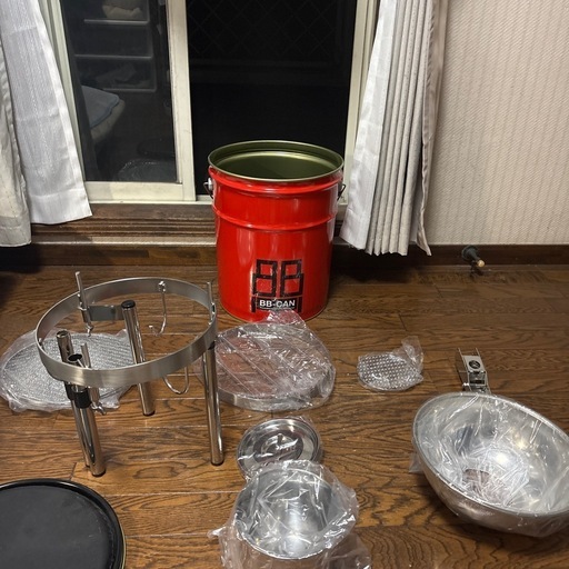 B B-缶　バーベキューくグリル