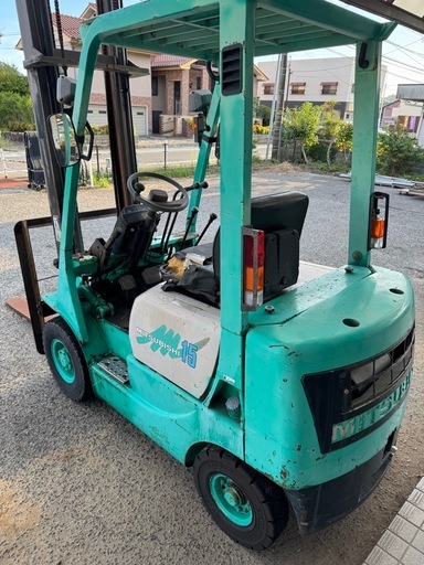 ミツビシ（MITSUBISHI）フォークリフト 型式FG15 マニュアル車　ガソリン車