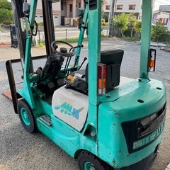 ミツビシ（MITSUBISHI）フォークリフト 型式FG15 マニュアル車　ガソリン車の画像