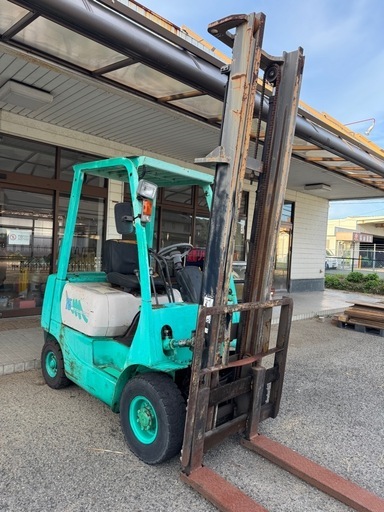 ミツビシ（MITSUBISHI）フォークリフト 型式FG15 マニュアル車　ガソリン車