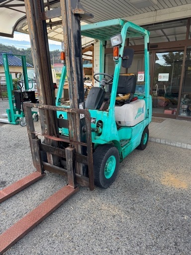 ミツビシ（MITSUBISHI）フォークリフト 型式FG15 マニュアル車　ガソリン車