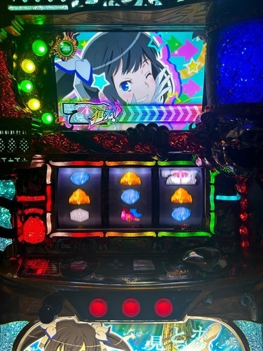 スロット実機コイン不要機付き
