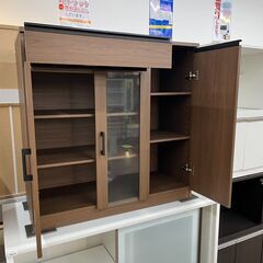 ジモティー割引🏷️【ジャングルジャングル 岸和田和泉インター店】キッチンカウンター ブラウン 和泉市 堺市 岸和田市 泉大津市 高石市 泉北郡熊取町の画像