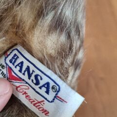 hansa フクロウ　ぬいぐるみの画像