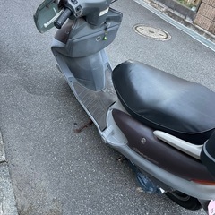 ホンダ　スペイシー125 バッテリー上がり不動　書類ありの画像