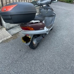 ホンダ　スペイシー125 バッテリー上がり不動　書類ありの画像