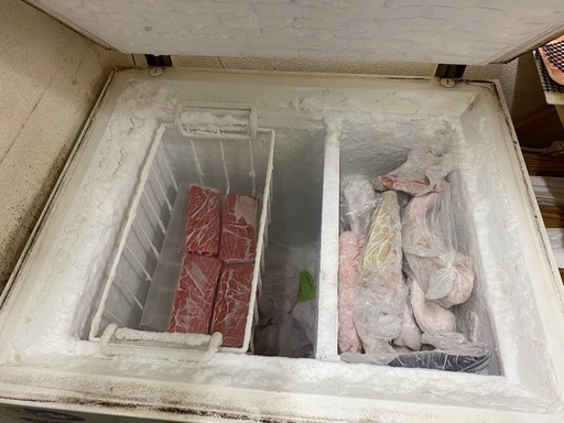 【値引き】ダイレイ　業務用冷凍庫　DF-140D3　/ 140L /　-60℃