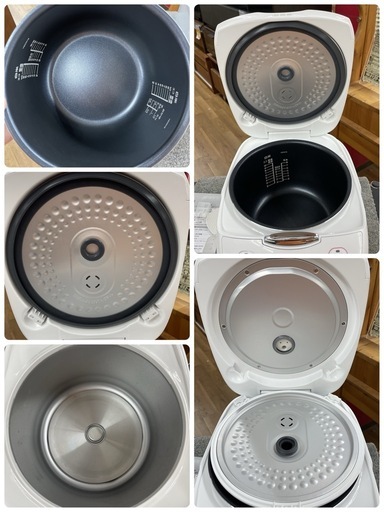 R716 ☀️ 2022年製の高年式！ YAMADA 炊飯ジャー 1升炊き YEC-M18G1 ⭐ 動作確認済 ⭐ クリーニング済