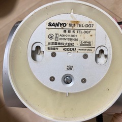 【ジャンク】SANYO 電話機　子機の画像