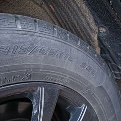 中古スタッドレスタイヤ＆ホイール4本セットの画像