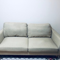 ニトリ2.5人掛けソファの画像