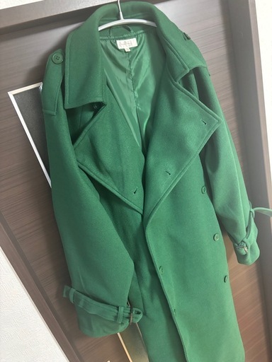 NILWAY（ニルウェイ）ウールライクメルトンルーズトレンチコート