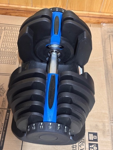 可変式ダンベル40kg ×2 、ベンチ台【美品】