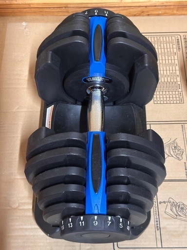 可変式ダンベル40kg ×2 、ベンチ台【美品】
