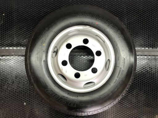 新車外し 未使用に近い【BS R202 215/85R16 120/118L LT】夏タイヤ 1本【トラックホイール 16インチ 5.